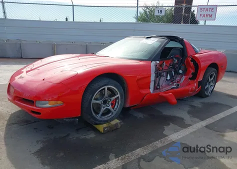 2001 Chevrolet Corvette from USA, damaged, VIN 1G1YY22G415117532